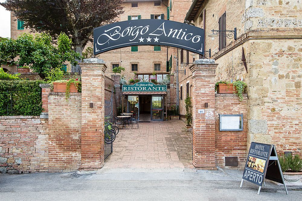Hotel Ristorante Borgo Antico Monteroni d'Arbia Exterior photo